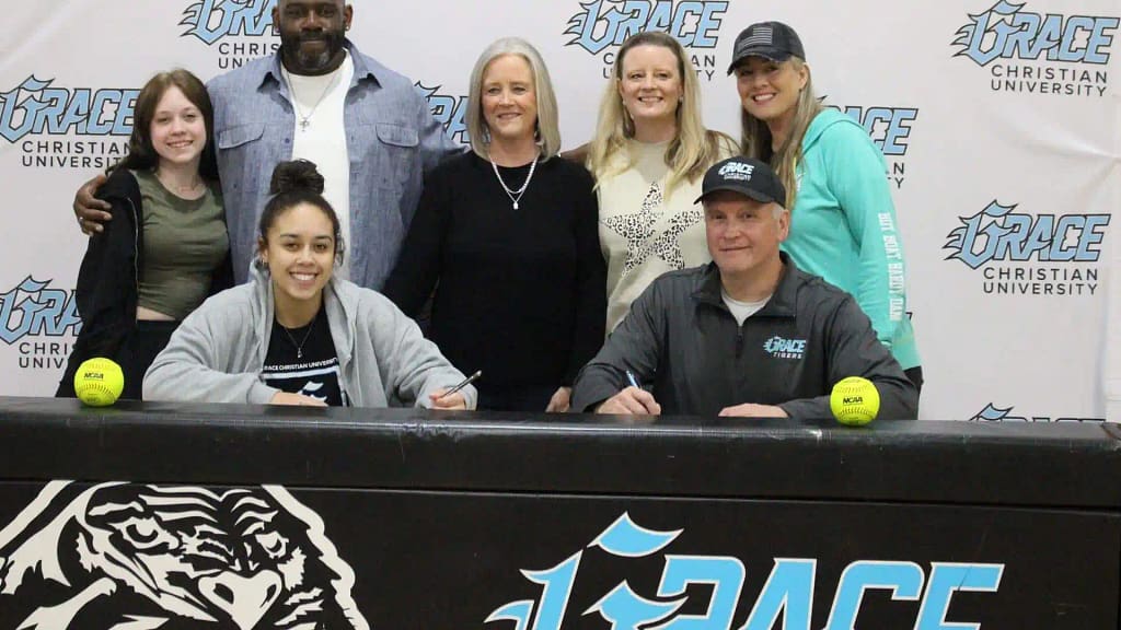 grace softball player