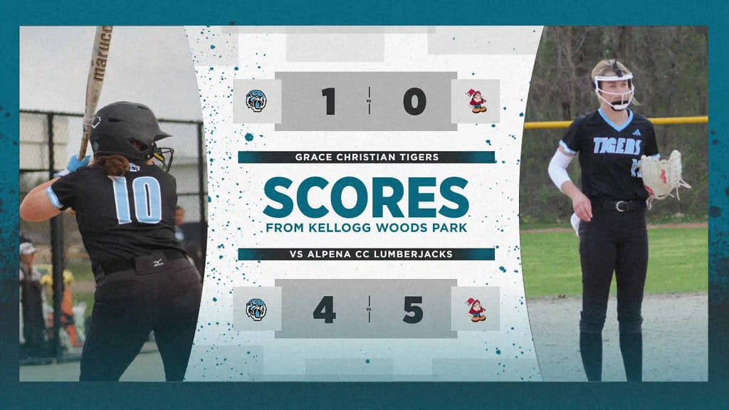 Grace Tigers softball scores