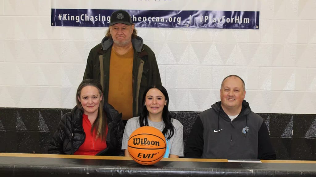 Tigers Softball and Basketball inks Jaiden Sharrow of Farwell