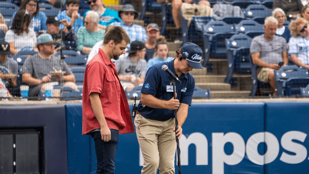 Keith Meyers Singing National Anthem