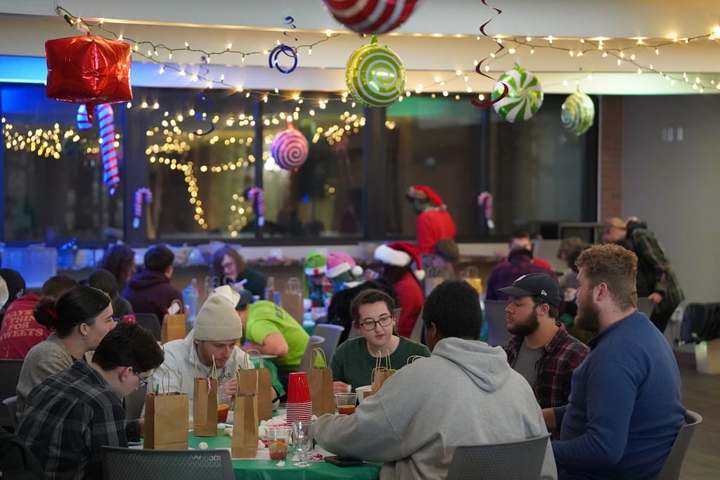 Student-Table-Christmas-Party
