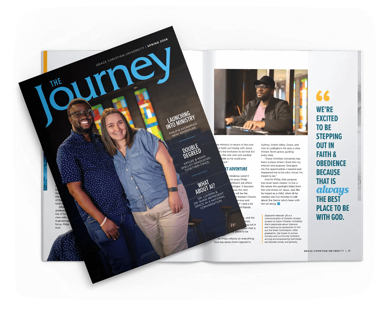 Journey-landing-mockup The Journey Magazine cover and cover story.