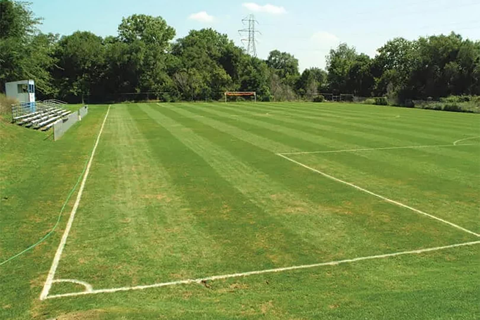 velting_field Velting Field showing grass field and bleachers