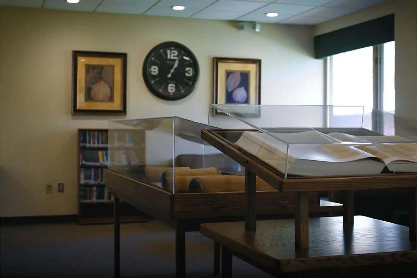 Bultema-Memorial-Library Interior View of Bultema Memorial Library