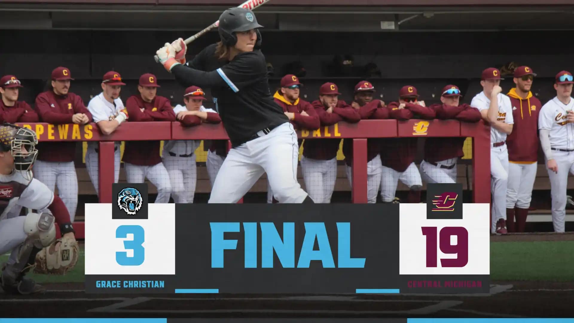 CMU_4199752 Tigers Take A Chip Out Of The Chippewas