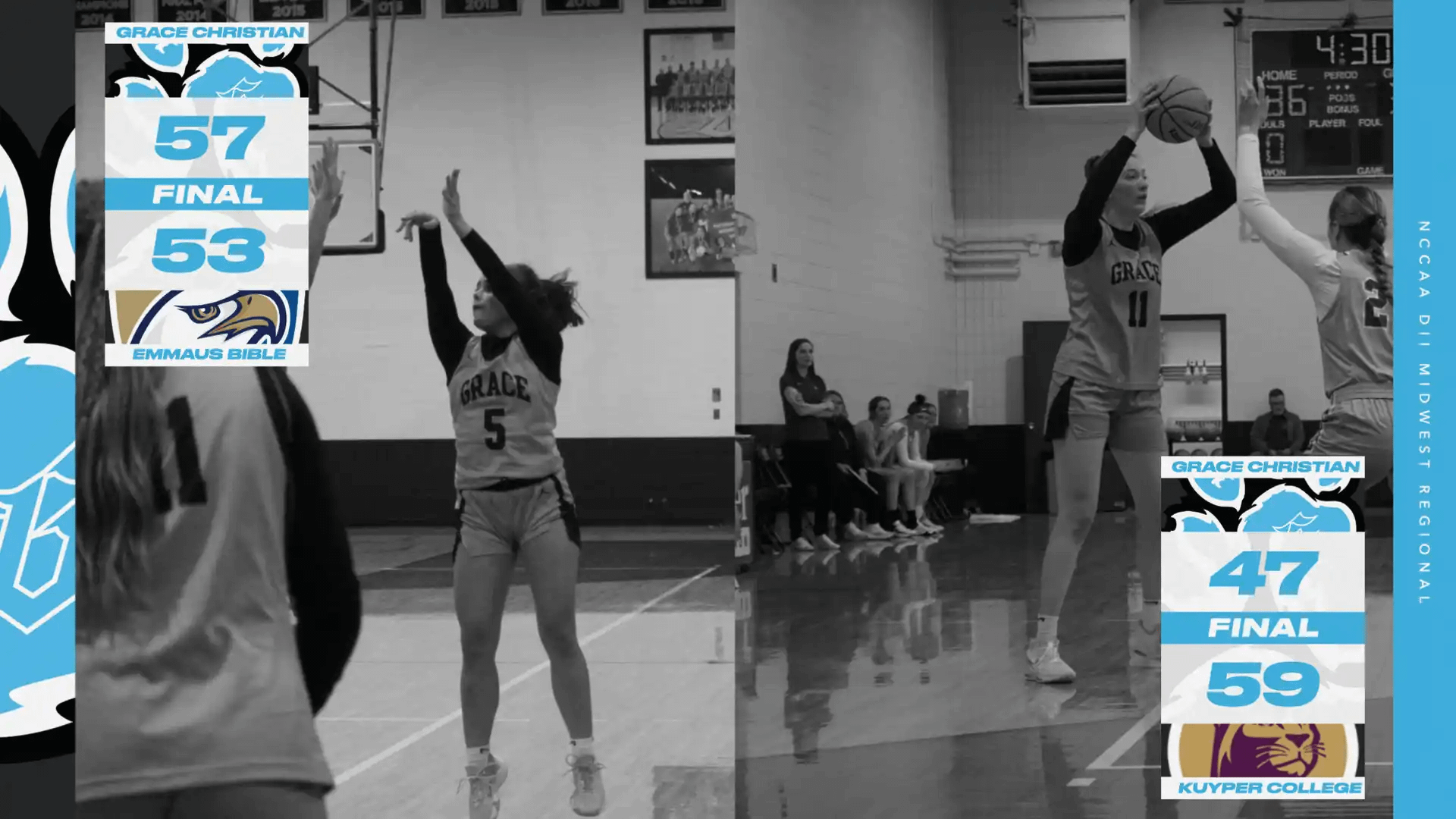 WBB_REGIONAL_3991571 Women Wrap Up Season After A Playoff Win