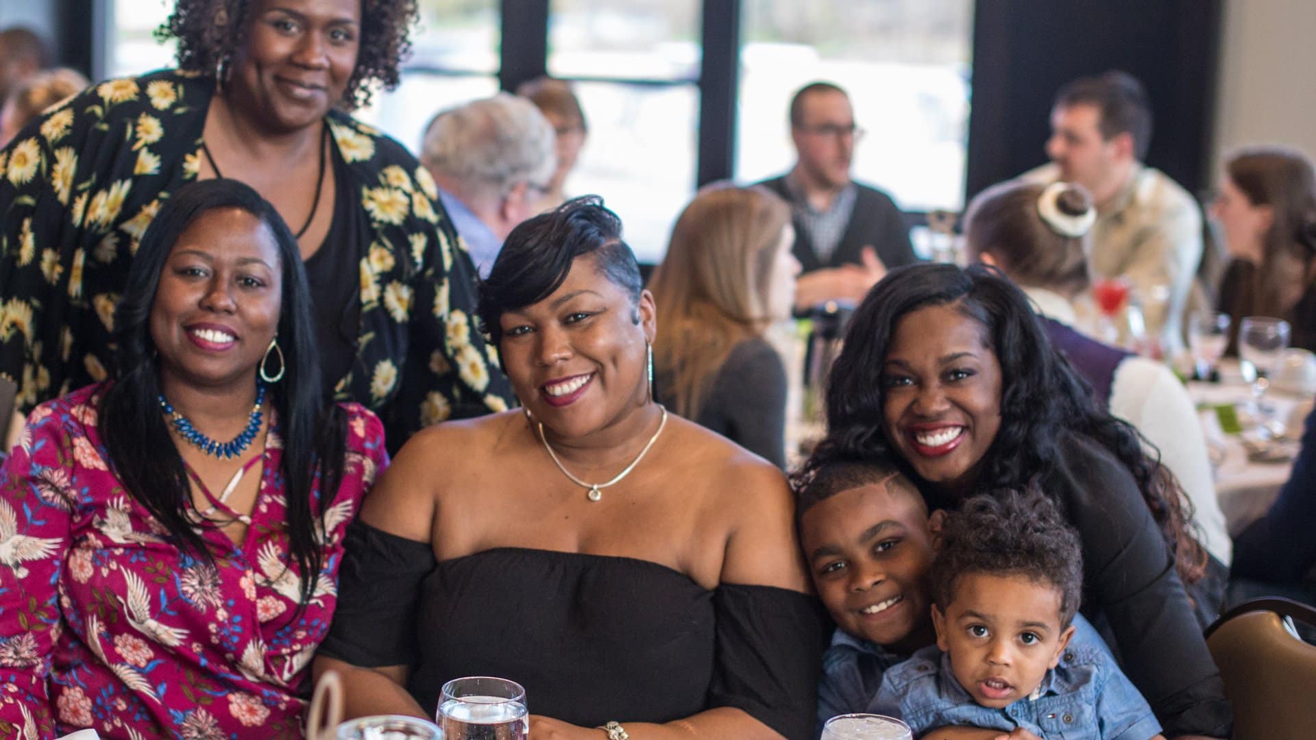 GraceGradBanquet_0080-edit A happy family at the Graduate Banquet.