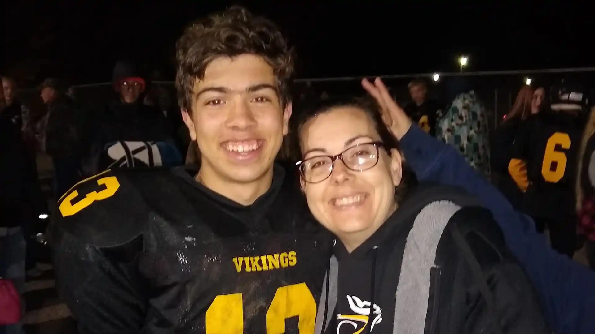 Sandi and her son, Aiden