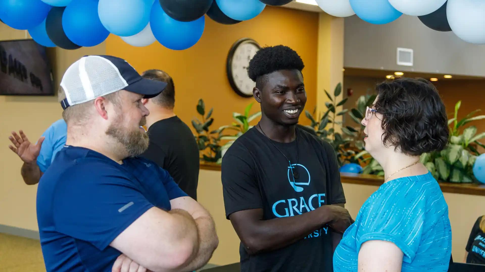 On-Campus-Kickoff-Days1 Students lining up to check in during Kickoff Day Event
