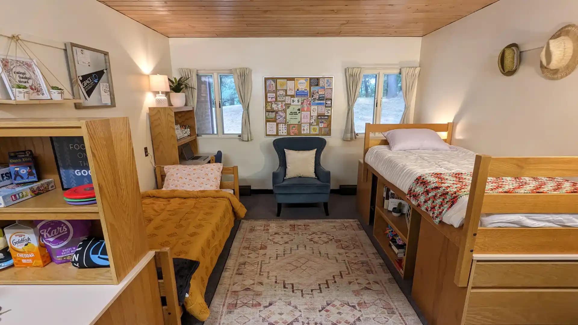 Dorm_rooms Interior view of a Dorm Room at Grace Christian University