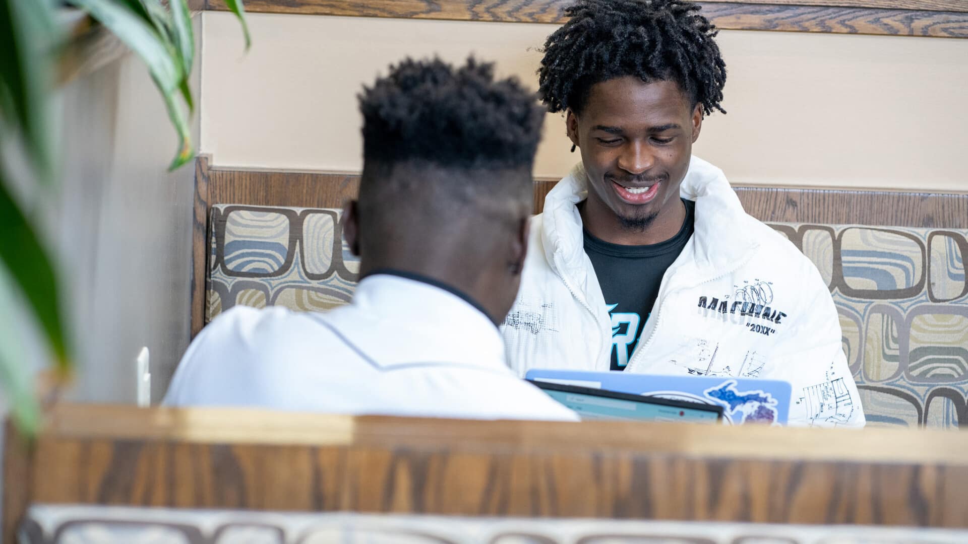 Grace Students Studying in the Commons