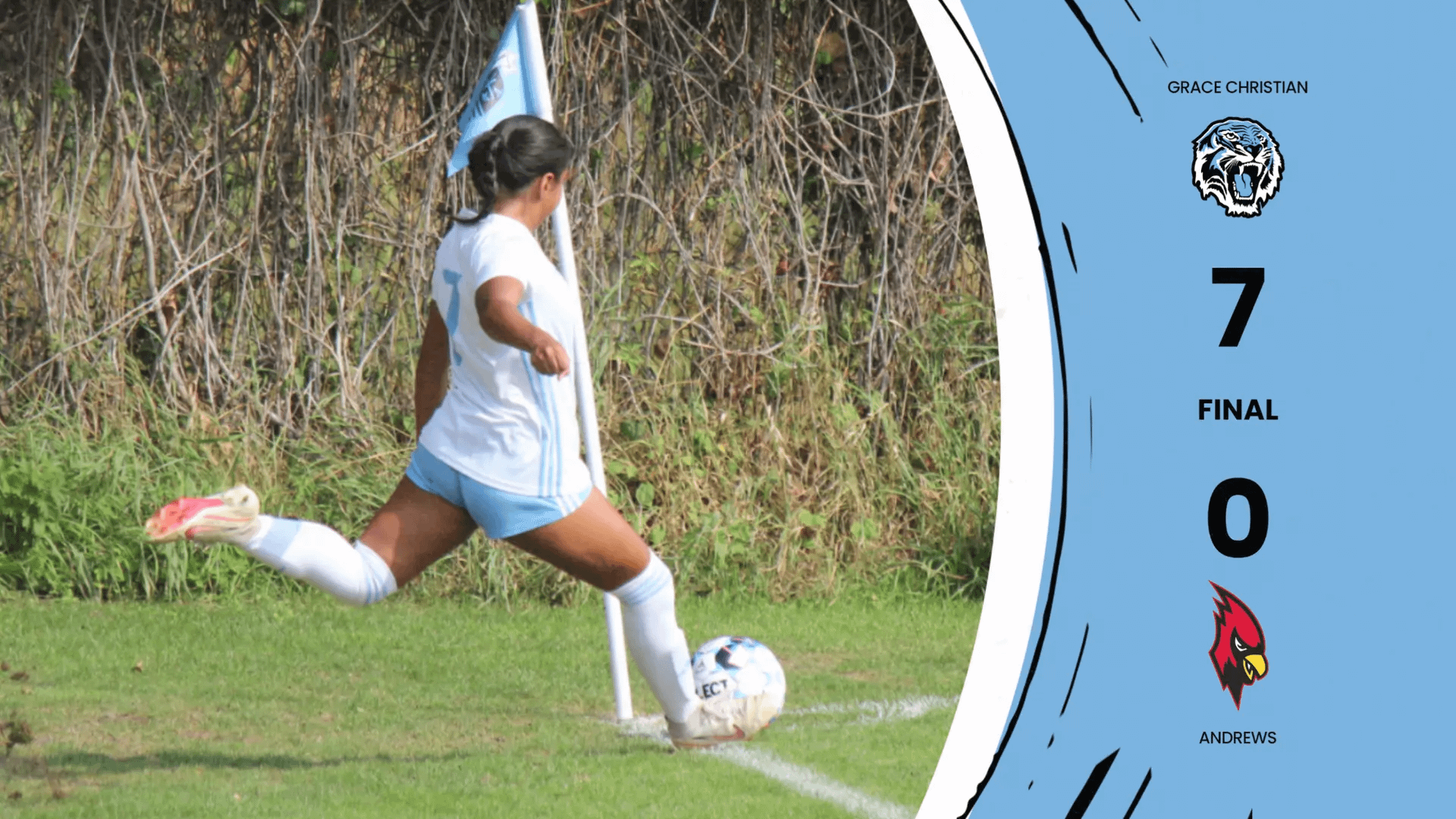 Huerta’s hat-trick boosts Tigers to 7-0 victory over Andrews Huerta's hat-trick boosts Tigers to 7-0 victory over Andrews