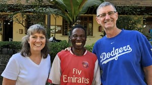 picture of man in red shirt