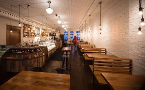 Lyon Street Cafe seating