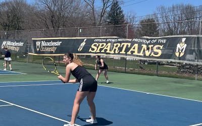 Grace Christian Women’s Tennis Wins 1 of 2 in Manchester