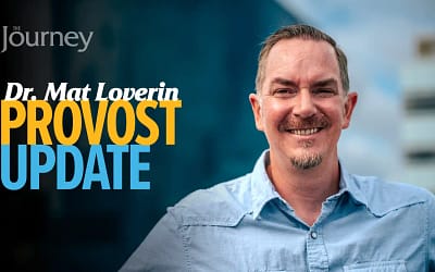 Dr. Mat Loverin Provost Update