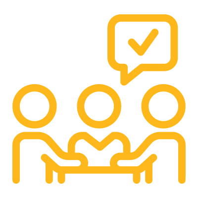 Grace-icon-professor-yellow Professor with 2 students