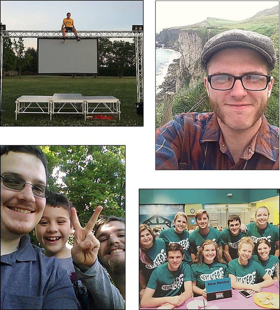 Students on mission trips.