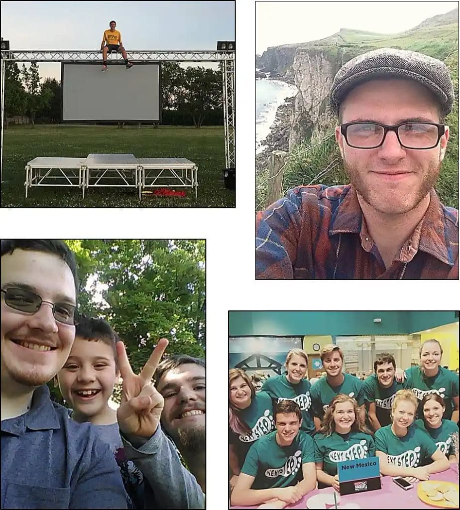 Students on mission trips.