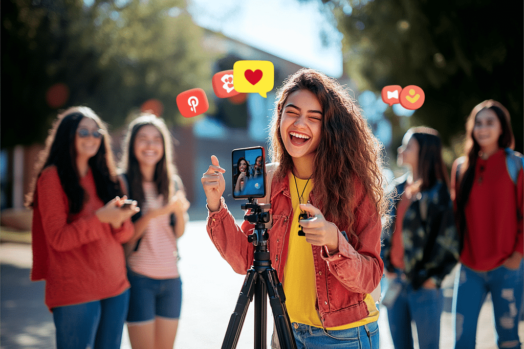 Allowing student social media takeovers is one answer to how to market a college with a small budget.