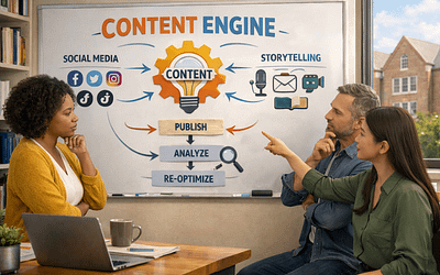 The Content Engine: Master Your Workflow for Higher Ed Marketing