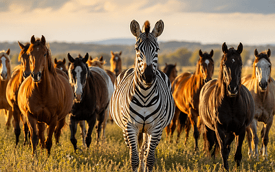 Higher Ed Branding Strategy: Be a Zebra in a Herd of Horses